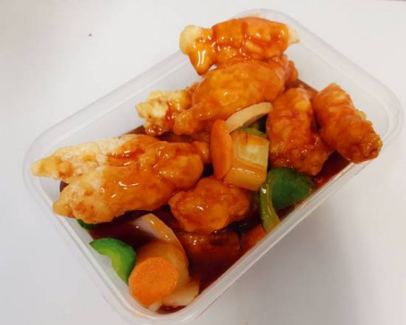 Sweet And Sour King Prawn Hong Kong Style Gǔ Lǎo Xiā