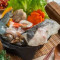 Jí Zhì Shē Huá Lóng Dǎn Shí Bān Hǎi Xiān Zhōu The Ultimate Luxury Gentian Grouper Seafood Porridge
