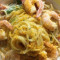 Nǎi Yóu Huáng Jīn Xiān Xiā Yì Miàn Golden Shrimp Pasta With Cream Sauce