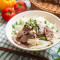 ròu piàn zhū gān miàn Pork Slice and Pork Liver Noodle Soup