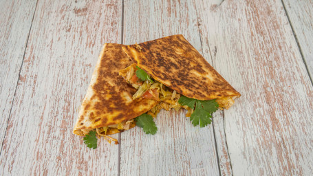 Slow Roasted, Pulled Piri Piri Chicken Quesadilla