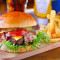 mào yān de qiáo tè zhì niú ròu hàn bǎo Signature Special Beef Burger