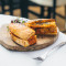 Toasted Ciabatta With Meatballs, Tomato Sauce, Buffalo Mozzarella, Fresh Basil