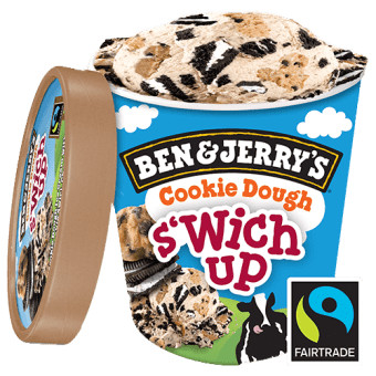 La pâte à biscuits Ben Jerry's S'wich Up