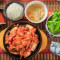 Pào Cài Kǎo Jī Ròu Fàn Kimchi Barbecued Chicken Rice