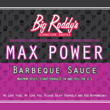 Big Roddy's Max Power Bbq Sauce