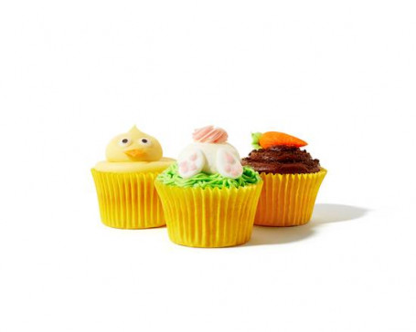 Easter Trio Of Cupcakes