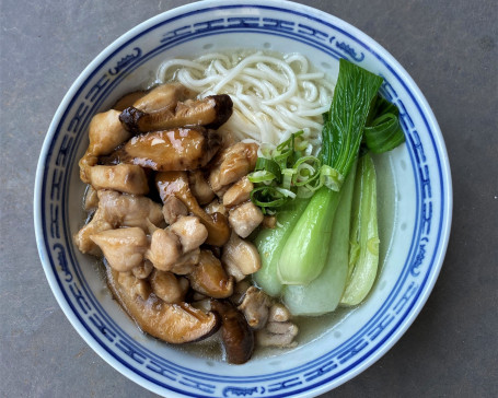 Chicken And Mushroom Noodle Soup