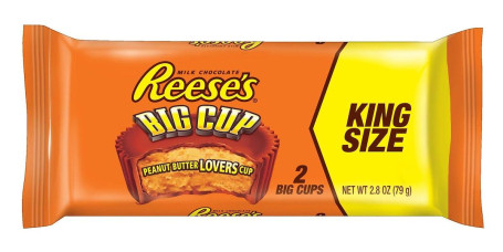 Hershey's Reeses Big Cup Candy Bar 2.8 Oz