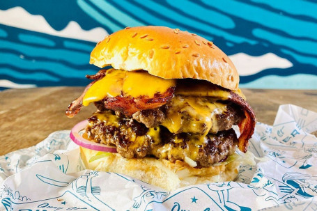 All American Double Cheeseburger
