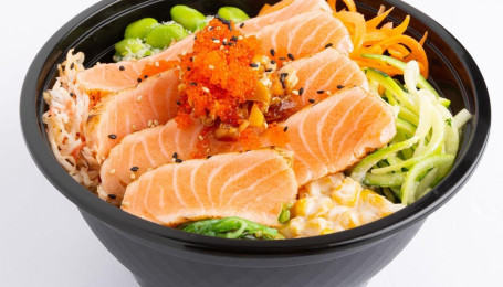 B02.Salmon Tataki Bowl