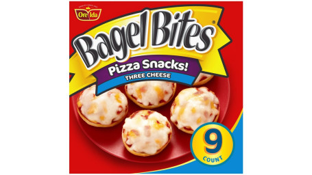 Bagel Bites Snacks À Pizza Surgelés Aux 3 Fromages 9Ct