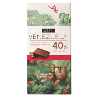 Tablette De Chocolat Au Lait Fin Origine Venezuela