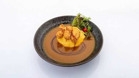 Chicken Karaage Omu Curry