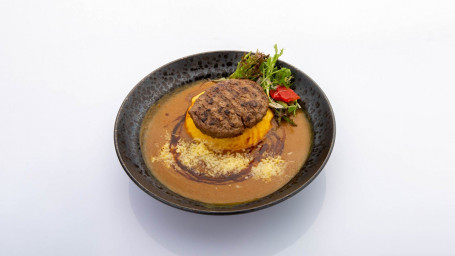 Beef Hamburg Omu Curry