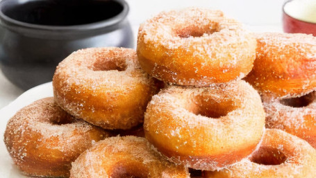 3. Fried Sugar Donuts (10)