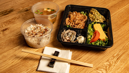 Ginger Pork Bento Box