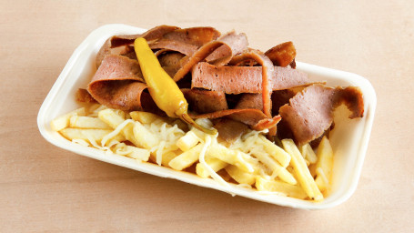 Donner Meat And Chips With Cheese (Large)