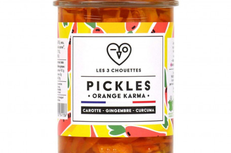 Pickles Bio Carotte Gingembre Curcuma