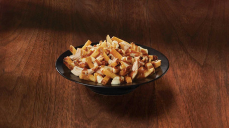 Poutine Au Poulet Rôti