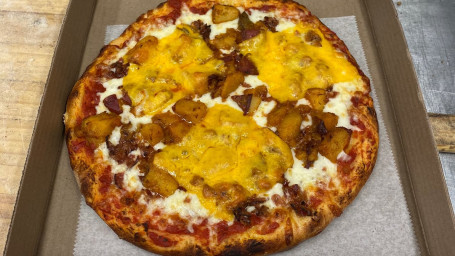 Bacon Cheddar Potato Pizza Small(12”