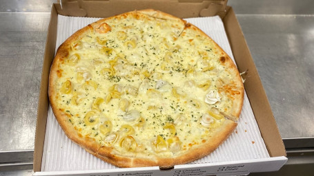 Tortalini Alfredo Pizza Large(16”