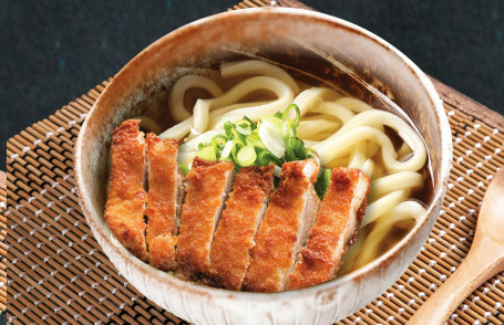 Katsu Chicken Udon Soup