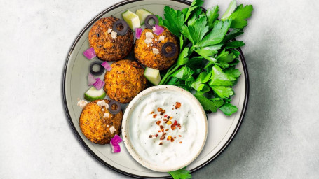 Greek Falafel Bites