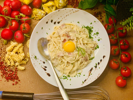 Linguine Con Carbonara