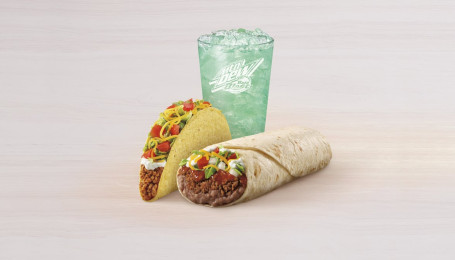 Burrito Supreme Combo With Taco Supreme