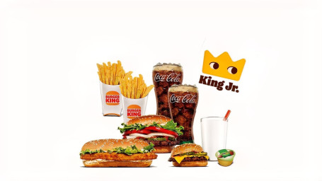 Family Bundle For 3 With King Jr. Meal