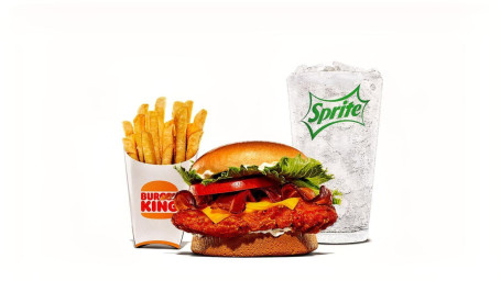 Spicy Crispy Chicken Bacon And Cheese Meal