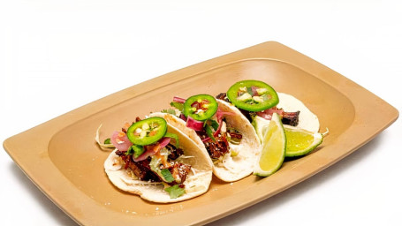 3 Beef Short Rib Tacos