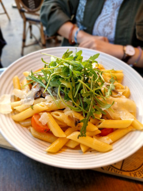 Penne Champions Persillés Et Crème De Gorgonzola