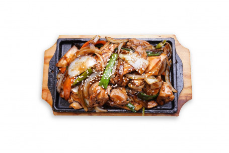 Grilled Teriyaki Chicken With Bento (Rice And Side Dish)