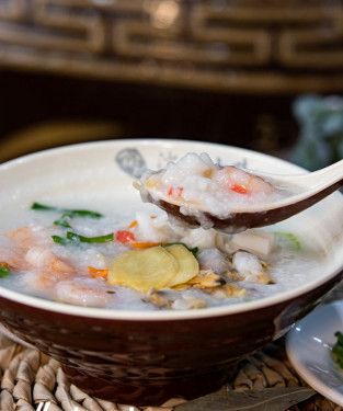 Combination Seafood Congee