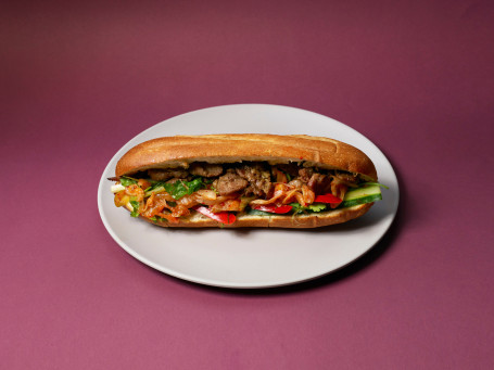 Braised Beef Brisket Banh Mi