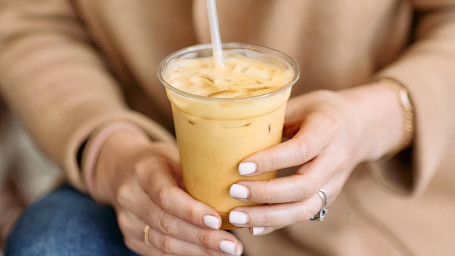 Iced Turmeric And Honey Latte 16 Oz