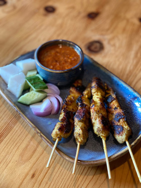 Sate Skewers) (Chicken)