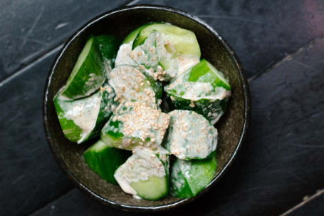 Chilled Organic Cucumber With Sesame Sauce
