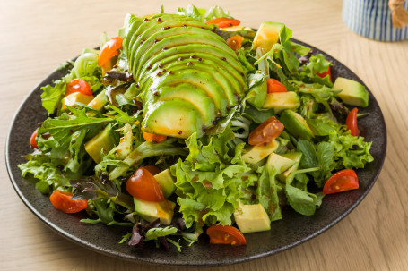 Avocado And Tofu Salad With Mixed Greens Niú Yóu Guǒ Shā Lǜ