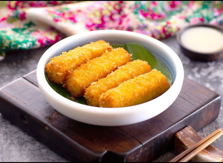 Niáng Rě Cuì Zhà Zhī Shì (4Jiàn Nyonya Crispy Cheese (4Pcs