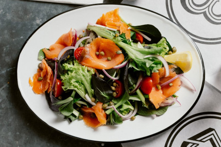 Salmon Salad Yān Sān Wén Yú Shā Lǜ