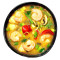 Tom Yam Soup mit Garnelen (pikant)