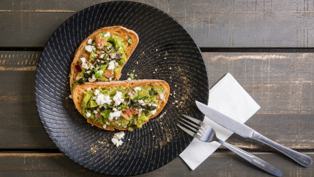 Lemon Infused Smashed Avo On Sourdough With Feta Cherry Bliss Tomatoes