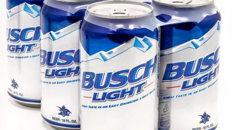 Busch Light Beer 6 Pk Can