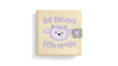 Be Brave Little Monster Soft Book