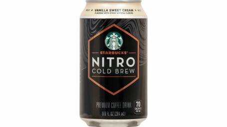 Starbucks Nitro Cold Brew Crème Sucrée À La Vanille 9,6 Oz