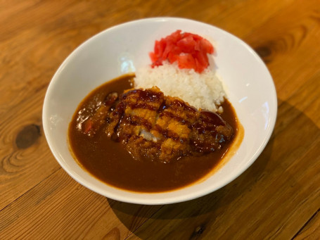 Jí Liè Zhū Bā Kā Lí Fàn Pork Cutlet Curry Rice