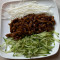 Jīng Jiàng Ròu Sī Fù Báo Bǐng） Shredded Pork W/ Sweet Bean Sauce Serve With Pan Cakes)